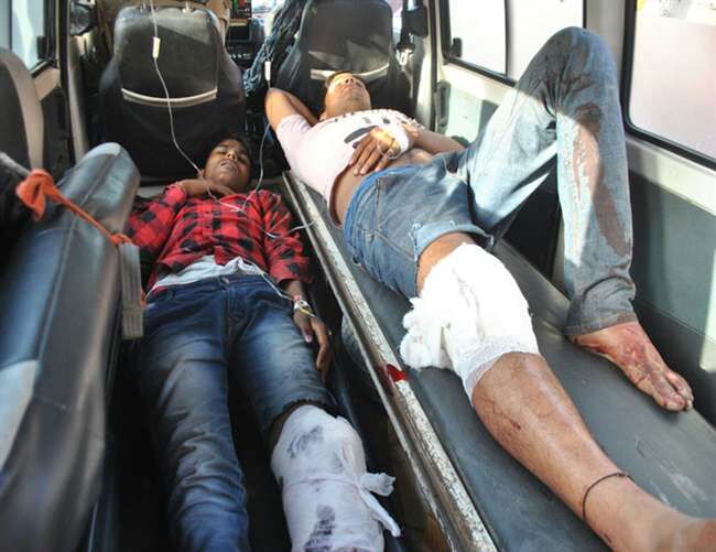 UP के आजमगढ़ में पुलिस मुठभेड़ में घायल हुए दो बदमाश, चार गिरफ्तार
