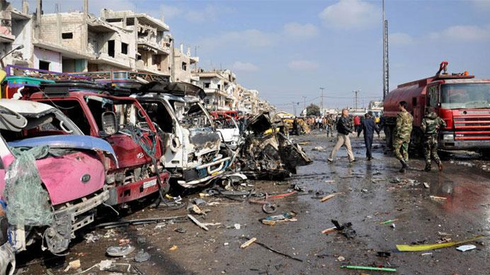 सीरिया के एजाज में कार बम विस्फोट, 4 बच्चों समेत 17 लोगों की मौत