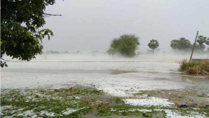 यूपी में फिर मौसम की मार, 16 की मौत, कई जगह पेड़ और बिजली के खंभे उखड़े