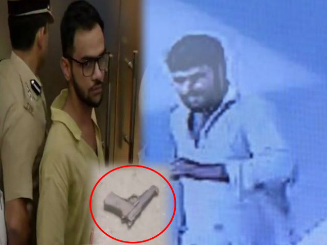 पकड़ा गया उमर खालिद पर गोली चलाने वाला सख्श