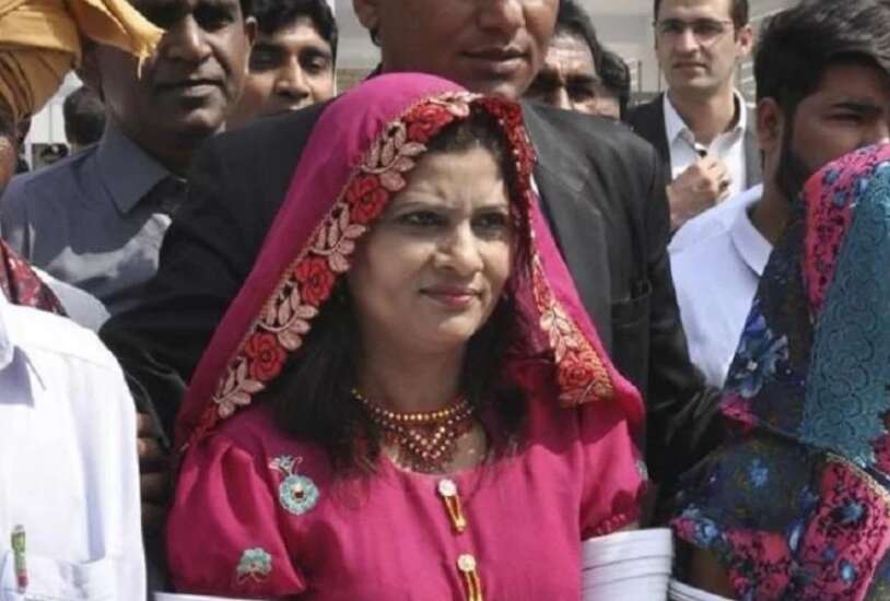 पाकिस्तान की पहली हिन्दू दलित महिला ने ली सीनेट सदस्यता की शपथ