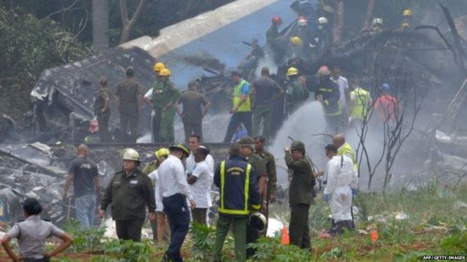 क्यूबा विमान हादसा : दुर्घटना में जिंदा बची एक महिला की मौत, मृतकों का आंकड़ा 111 तक पहुंचा