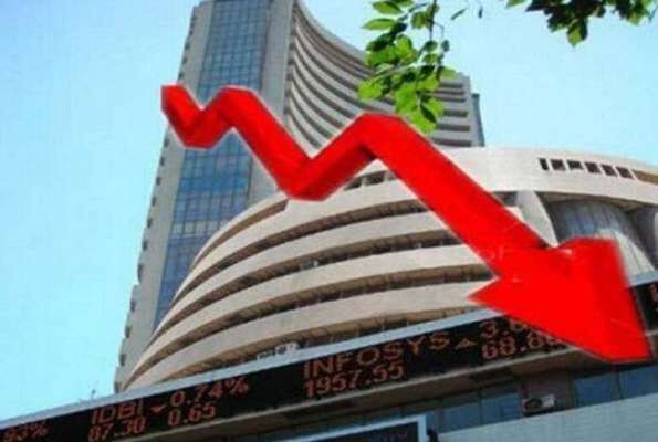 भारतीय शेयर बाजार गिरावट साथ बंद, सेंसेक्स 188 अंक गिरकर 37663 पर