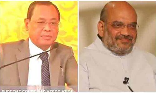 अमित शाह के कारण CJI रंजन गोगोई को दर्शन के लिए करना पड़ा इंतजार, दो पुलिस अफसर सस्पेंड अमित शाह के कारण CJI रंजन गोगोई को दर्शन के लिए करना पड़ा इंतजार, दो पुलिस अफसर सस्पेंड