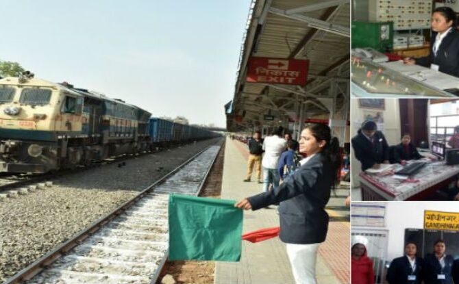 ये हैं देश का पहला रेलवे स्टेशन जिसे सिर्फ महिलाएं चलाती हैं ये हैं देश का पहला रेलवे स्टेशन जिसे सिर्फ महिलाएं चलाती हैं