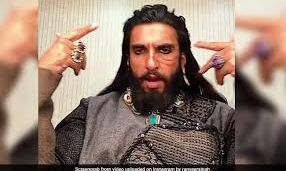 फिर वायरल हुआ रणवीर सिंह का खिलजी अवतार