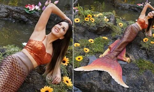 जलपरी बनी सनी लियोनी तो धड़का यो यो हनी सिंह का दिल, बोले- मछली जल की रानी है