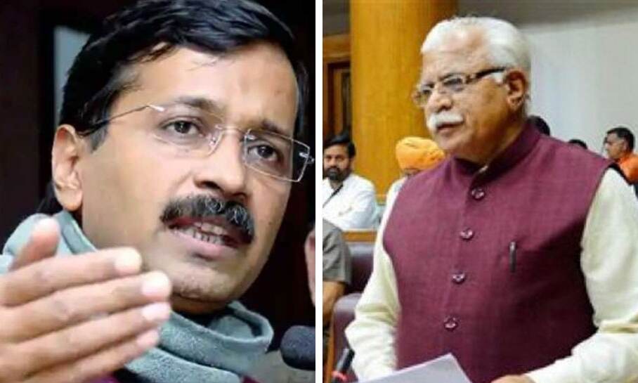 खट्टर ने केजरीवाल को लिखा पत्र, यमुना में प्रदूषित जल गिरने पर जताई चिंता