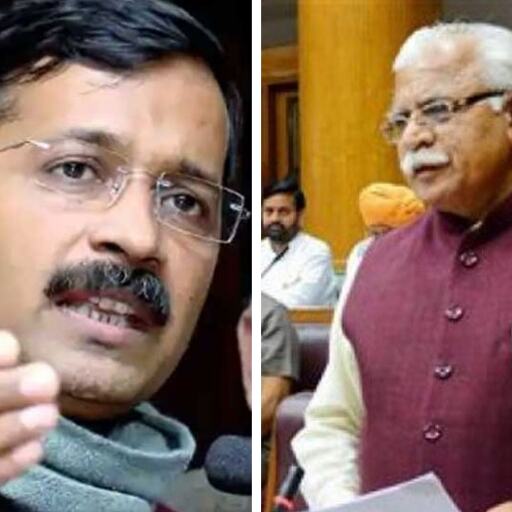 खट्टर ने केजरीवाल को लिखा पत्र, यमुना में प्रदूषित जल गिरने पर जताई चिंता