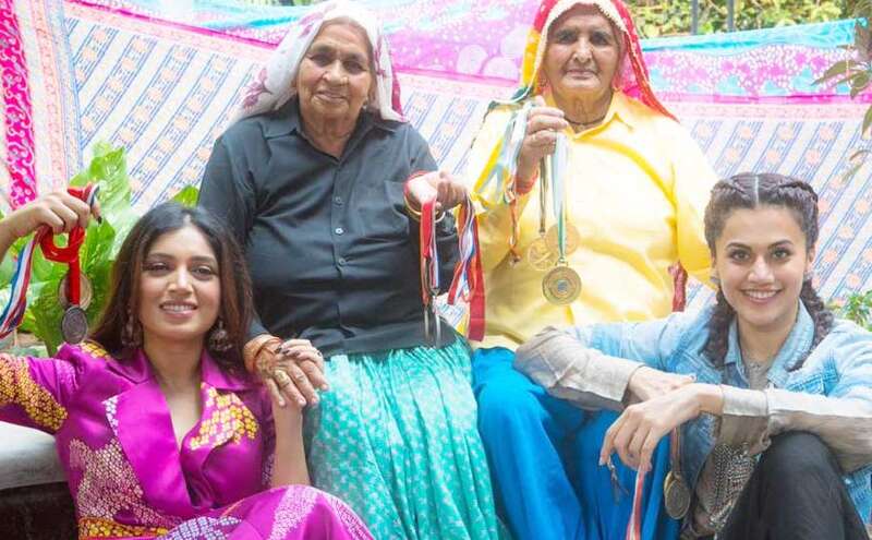 अब दुनिया की सबसे बुजुर्ग निशानेबाजों की भूमिका निभाएंगी तापसी और भूमि अब दुनिया की सबसे बुजुर्ग निशानेबाजों की भूमिका निभाएंगी तापसी और भूमि