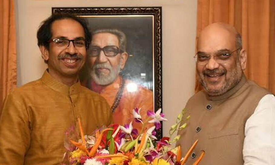 अमित शाह ने उद्धव ठाकरे को किया फोन, शिवसेना गठबंधन के लिए 1995 के फॉर्मूले पर अड़ी