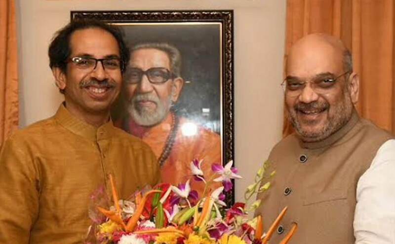 अमित शाह ने उद्धव ठाकरे को किया फोन, शिवसेना गठबंधन के लिए 1995 के फॉर्मूले पर अड़ी