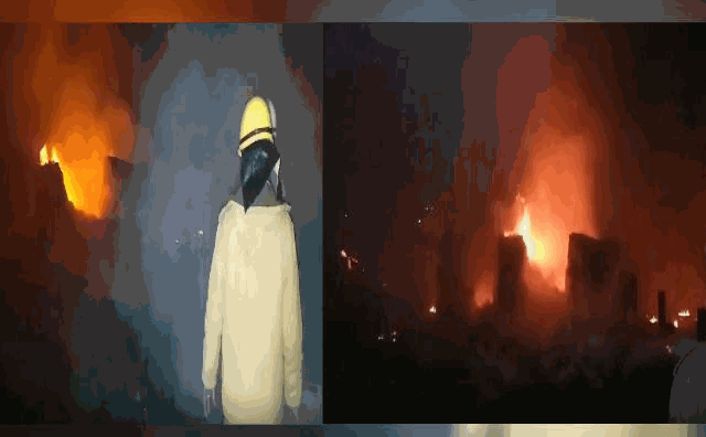 दिल्लीः पश्चिमपुरी में भीषण आग, 250 झुग्गियां जलकर हुईं खाक