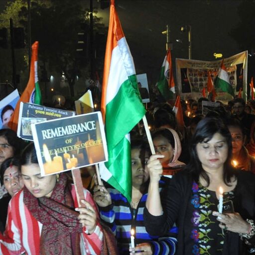 पुलवामा हमले के खिलाफ ऑस्ट्रेलिया में प्रदर्शन,