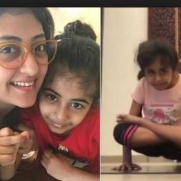 इस एक्ट्रेस के घर रहकर जूही परमार की बेटी ने सीखा योग