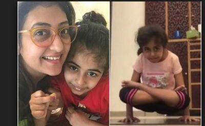 इस एक्ट्रेस के घर रहकर जूही परमार की बेटी ने सीखा योग