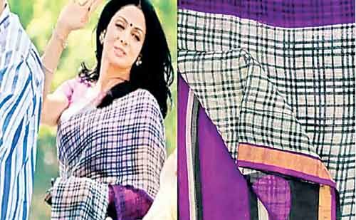 श्रीदेवी की पसंदीदा साड़ी की ऑनलाइन नीलामी