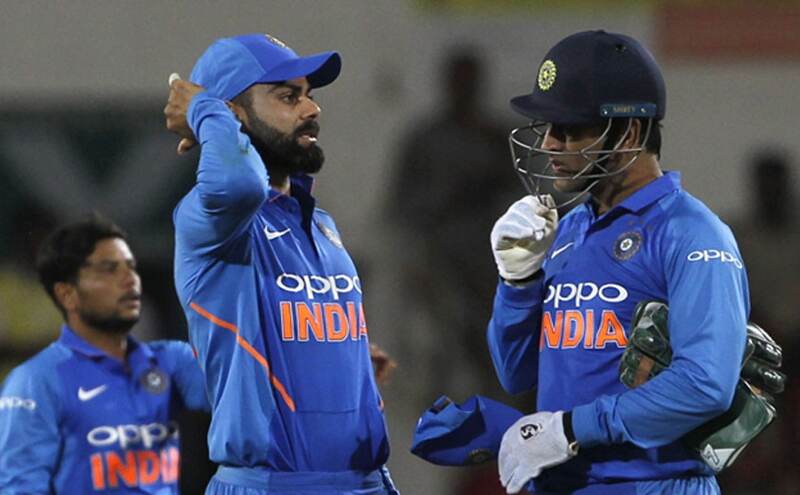 मैच के बाद कोहली का खुलासा, धोनी और रोहित शर्मा के इस फैसले में पलटी बाजी