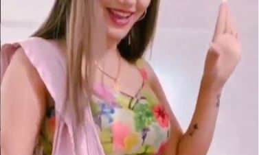 पंजाबी गाने पर गजब का डांस करती अजर आईं सपना चौधरी