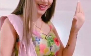 पंजाबी गाने पर गजब का डांस करती अजर आईं सपना चौधरी