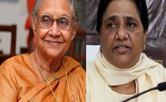 शीला दीक्षित ने दिल्ली में बसपा सुप्रीमो मायावती को ऐसे दिया बड़ा झटका