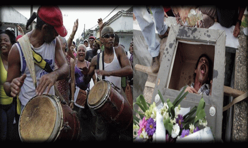 इस देश में जिन्दा आदमी को दफनाकर जश्न मनाते हैं लोग