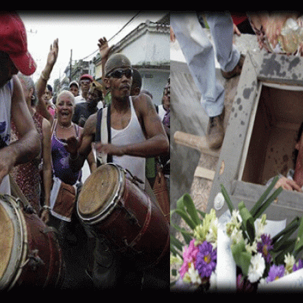 इस देश में जिन्दा आदमी को दफनाकर जश्न मनाते हैं लोग