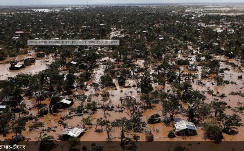 चक्रवात प्रभावित मोजाम्बिक में फैला हैजा, 100 से अधिक मामले आए सामने