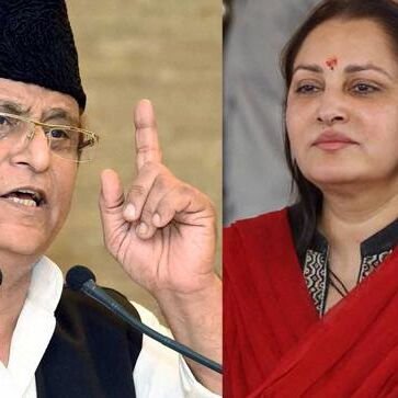 आजम खान ने जयाप्रदा के लिए की गलत बात,भाजपा की नेता बोलीं, मेरे संस्कार ऐसे नहीं