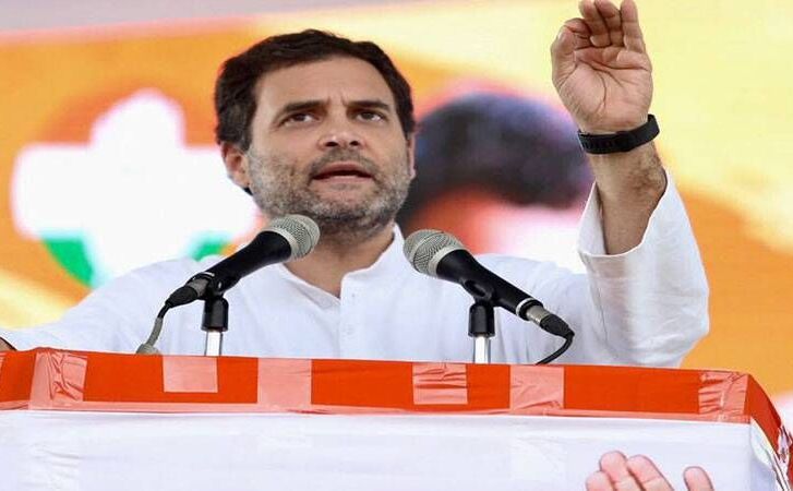  लोकसभा चुनाव 2019 के लिए जारी किए गए भाजपा  के संकल्प पत्र पर कांग्रेस अध्यक्ष राहुल गांधी ने साधा निशाना 