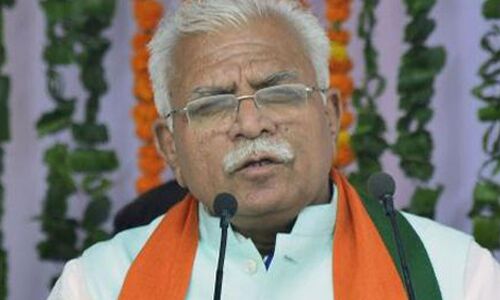 मनोहर लाल खट्टर ने कहा-कांग्रेस अध्यक्ष राहुल गांधी को लोगों ने नकारा दिया, केंद्र में दोबारा बनेगी नरेंद्र मोदी की सरकार