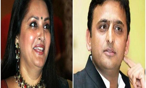 भाजपा  प्रत्‍याशी जया प्रदा ने आजम खान के बयान को लेकर समाजवादी पार्टी के अध्‍यक्ष अखिलेश यादव पर भी निशाना साधा,कहा अखिलेश तुम्हारे अंदर भी संस्कार खत्म 