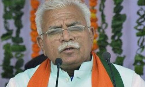 हरियाणा के मुख्यमंत्री खट्टर ने महागठबंधन को बिना दूल्हे की एक बारात करार दिया