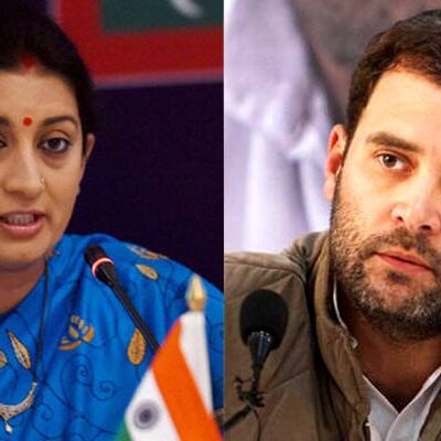  राहुल गांधी की तरफ से रॉबर्ट वाड्रा ने केंद्रीय मंत्री स्मृति ईरानी निशाना साधा