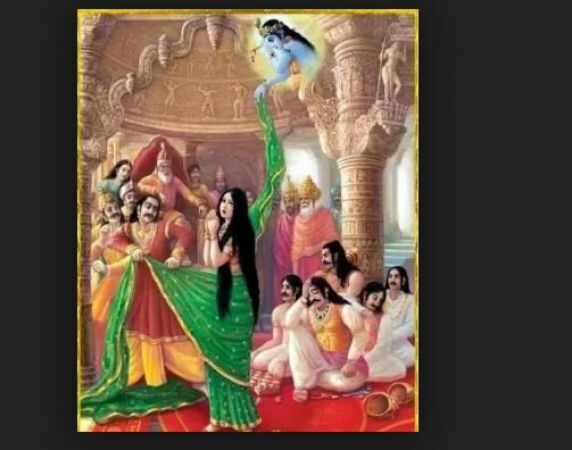 चीरहरण के साथ ही एक बार और श्रीकृष्ण ने बचाई थी द्रौपदी की लाज, जानिए पौराणिक कथा