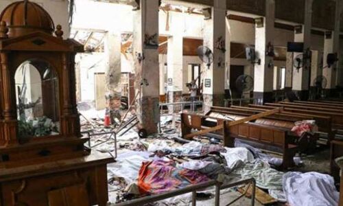 श्रीलंका में हुए धमाकों के सिलसिले में अब तक 75 लोगों को गिरफ्तार किया जा चुका है