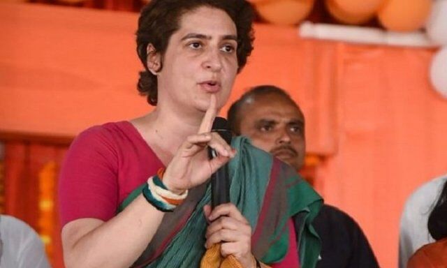 मायावती के आरोप पर प्रियंका का पलटवार