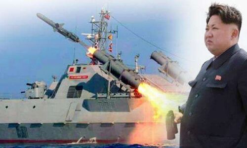 उत्तर कोरिया ने फि‍र एक के बाद एक कई मिसाइलों का किया प्रक्षेपण