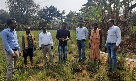 Inauguration of a 5-day training program on the cultivation of medicinal and aromatic plants for farmers in Maharashtra