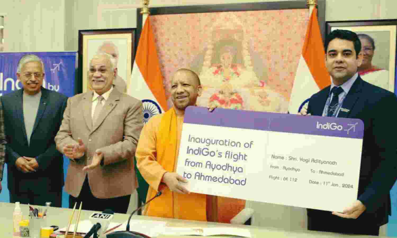 अहमदाबाद और अयोध्या के बीच सीधी हवाई सेवा का शुभारंभ