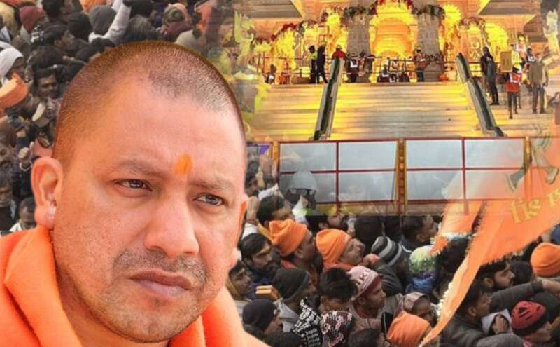अयोध्या में सुरक्षा व्यवस्था को देखते हुए योगी सरकार ने वीवीआईपी से 10 दिन न आने की अपील की
