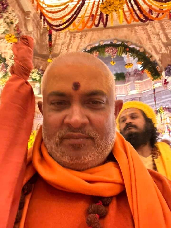 Swami Jitendranand Vows to Abstain from Food Until Gyanvapi Temple Handed Over to Hindus