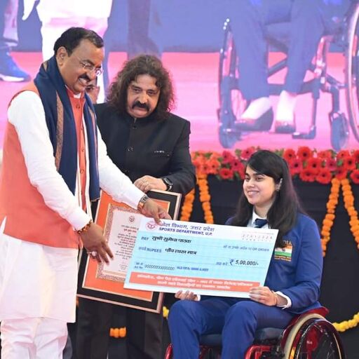 Heartwarming Moment: CM Yogi Acknowledges Sumedha Pathaks Grit with Generous Reward Heartwarming Moment: CM Yogi Acknowledges Sumedha Pathaks Grit with Generous Reward