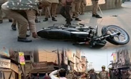 बरेली के श्यामगंज में आगजनी का प्रयास, 4 घायल, पुलिस बल तैनात