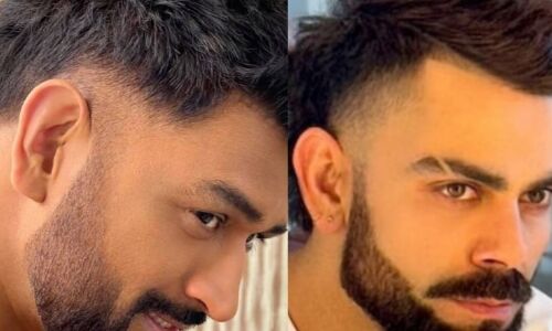 विराट कोहली ने धोनी वाला हेयरकट करवाया, सोशल मीडिया पर फोटोज वायरल