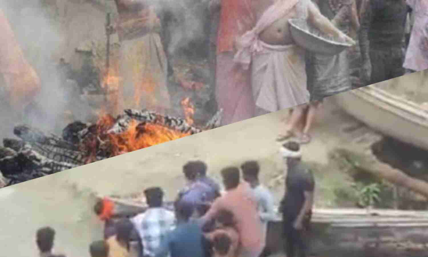 हरिश्चंद्र घाट पर चिता भस्म की होली के दौरान मारपीट, पुलिस ने डीजे बंद करवाया