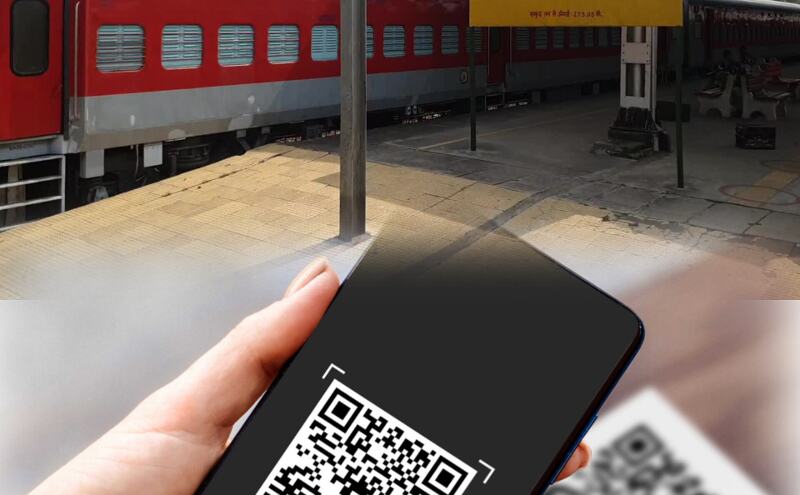 सहारनपुर रेलवे स्टेशन पर अनारक्षित टिकट के लिए QR Code से भुगतान शुरू, अब खुले पैसे का झंझट खत्म