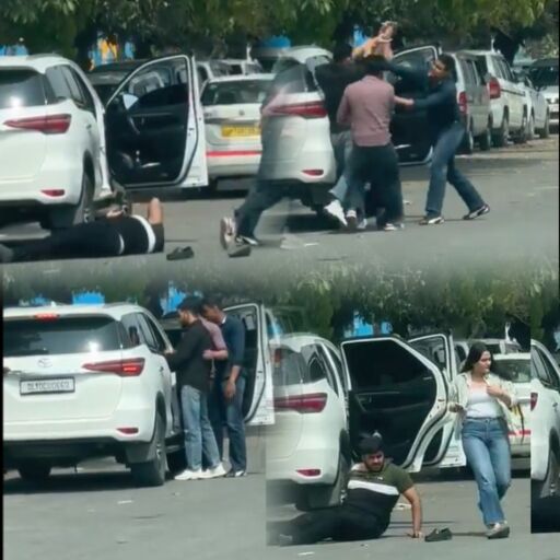 नोएडा बीच चौराहे पर एमिटी छात्र की बेरहमी से पिटाई, वीडियो वायरल, पुलिस जांच में जुटी