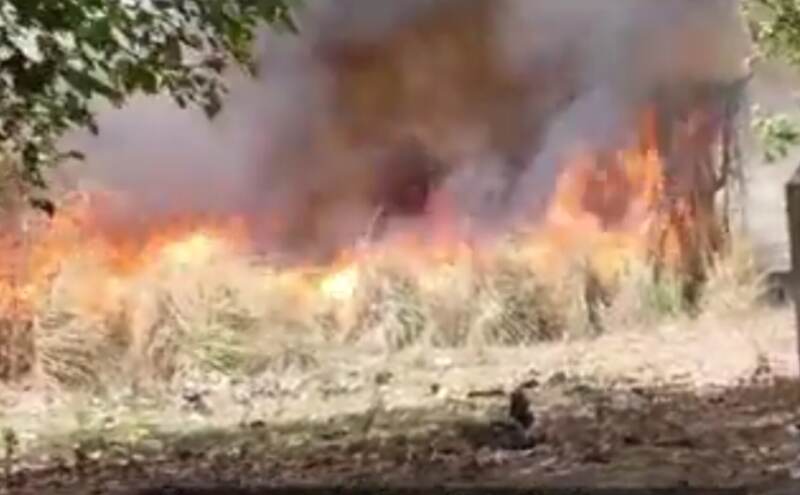 मऊ में पॉवर हाउस में आग, आसपास के क्षेत्र में तबाही मऊ में पॉवर हाउस में आग, आसपास के क्षेत्र में तबाही
