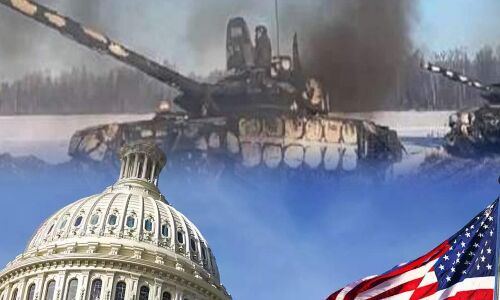 अमेरिकी संसद ने यूक्रेन को 61 अरब डॉलर की सहायता मंजूर की